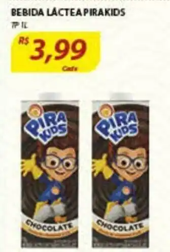 Assaí Atacadista Bebida Lactea Pirakids 1L oferta