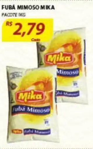 Assaí Atacadista Fuba Mimosa Mika 1kg oferta