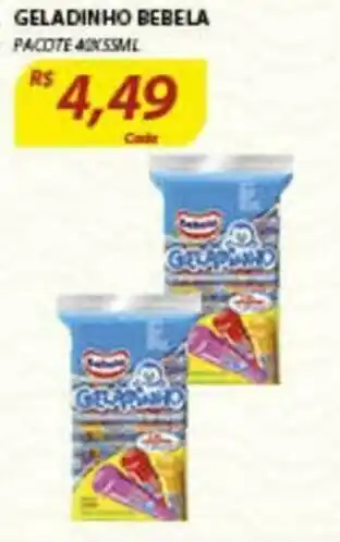 Assaí Atacadista Geladinho Bebella oferta