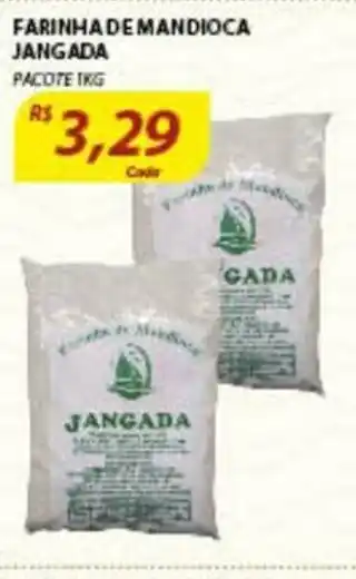 Assaí Atacadista Farinha de Mandioca Jangada 1kg oferta