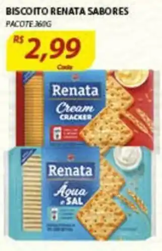 Assaí Atacadista Biscoito Renata Sabores 360g oferta