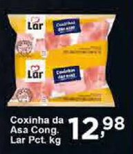 Rossi Supermercado Coxinha da Asa Cong. Lar pct 1kg oferta