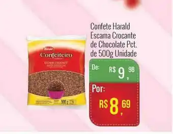 Mart Minas Confete Harald Escama Crocante De Chocolate 500g oferta