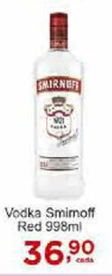Rossi Supermercado Vodka Smirnoff Red 998ml oferta