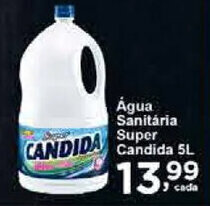 Rossi Supermercado Agua Sanitaria Super Candida 5L oferta