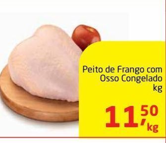 Tenda Atacado Peito de frango com osso congelado kg oferta