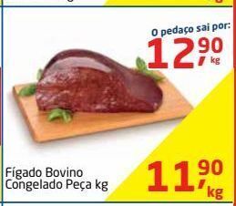 Tenda Atacado Fígado bovino congelado peça kg oferta