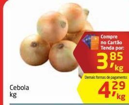 Tenda Atacado Cebola kg oferta