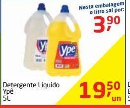 Tenda Atacado Detergente líquido ypê 5l oferta