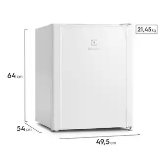 Zema Frigobar electrolux 80 litros re80 branco oferta