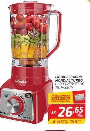 GBarbosa Liquidificador mondial turbo oferta
