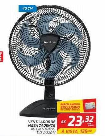 GBarbosa Ventilador de mesa cadence oferta
