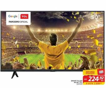GBarbosa Smart tv led 4k 50 oferta