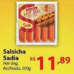 Nacional Salsicha sadia oferta