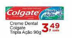 Rossi Supermercado Creme Dental Colgate Tripla Acao 90g oferta