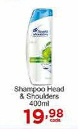 Rossi Supermercado Shampoo Head & Shoulders 400ml oferta