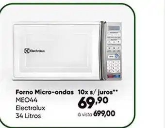 Zaffari Forno micro-ondas me044 electrolux oferta
