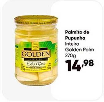 Zaffari Palmito de pupunha inteiro golden palm oferta