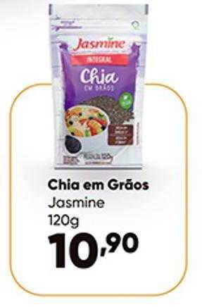 Zaffari Chia em grãos jasmine oferta