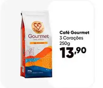 Zaffari Café gourmet 3 corações oferta