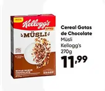 Zaffari Cereal gotas de chocolate müsli kellogg's oferta