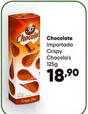 Chocolate importado crispy chocola's