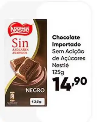 Zaffari Chocolate importado sem adição de açucares nestlé oferta