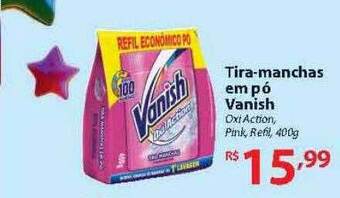 Nacional Tira-manchas em pó vanish oferta