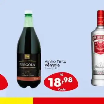 Novo Atacarejo Vinho tinto oferta