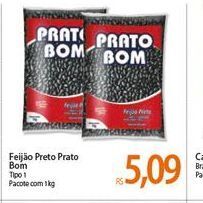 Atacadão Feijão preto prato oferta