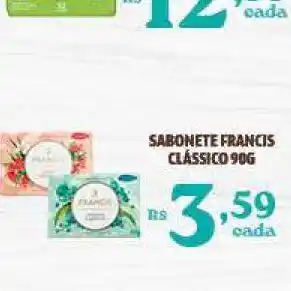 Bahamas Supermercados Sabonete francis oferta