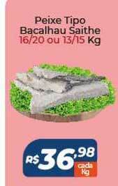 Peixe Tipo Bacalhau Saithe