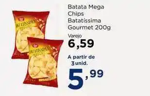 Batata Mega Chips Batatissima Gourmet 200g