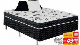 Cama box ortopédica conjugada ortobom union