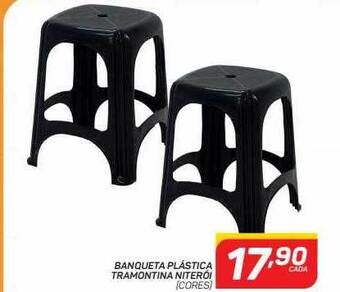 GBarbosa Banqueta plástica tramontina niteroi oferta