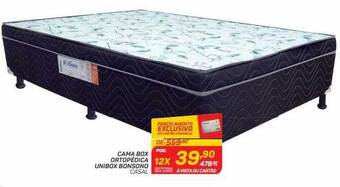 GBarbosa Cama box ortopédica unibox bonsono oferta