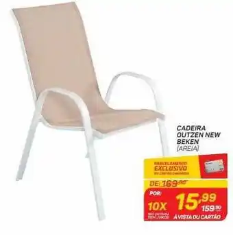 Cadeira outzen new beken