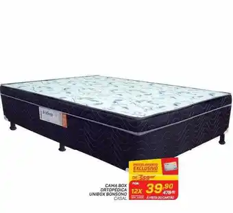 GBarbosa Cama box ortopédica unibox bonsono oferta