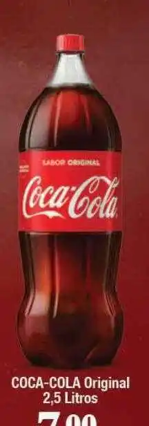 Supermercados Unidos Coca-cola original 2.5litros oferta