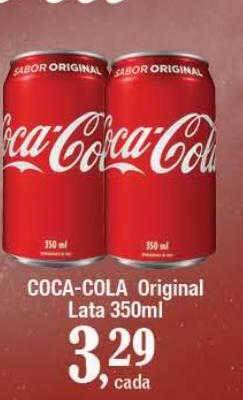 Supermercados Unidos Coca-cola original lata 350ml oferta
