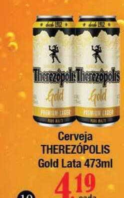 Supermercados Unidos Cerveja therezópolis gold oferta