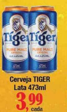 Supermercados Unidos Cerveja tiger oferta