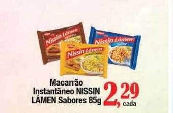 Supermercados Unidos Macarrão instantâneo nissin lámen sabores oferta