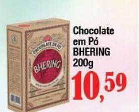Supermercados Unidos Chocolate em pó bhering oferta