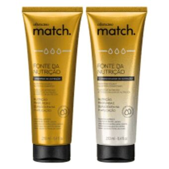 O Boticário Combo match fonte da nutrição: shampoo + condicionador oferta