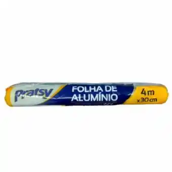 Supermercado Estrela Azul Folha de aluminio pratsy 30cmx4mt oferta