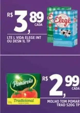 DB Supermercados Molho Tom Pomarola Trad 520g oferta