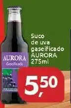 Supermercados Nori Suco de Uva Gaseificado Aurora 275ml oferta