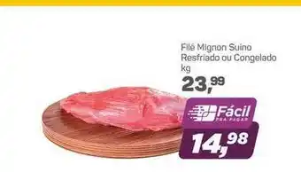 Supermercados São Vicente Filé Mignon Suíno Resfriado Ou Congelado 1kg oferta