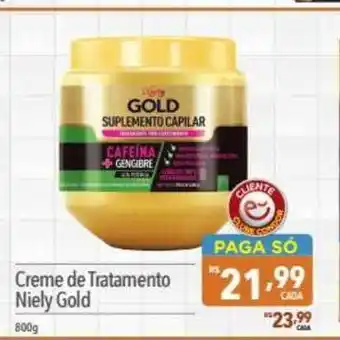 Supermercados Condor Creme De Tratamento Niely Gold 800g oferta